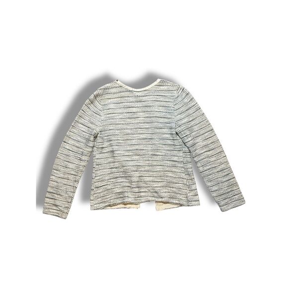 Chico's Embellished Open Front Textured Knit Sweater Size 0 Women’s Small - Picture 8 of 9